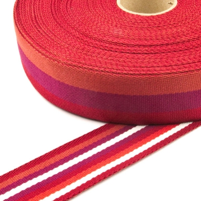 Taschengurt 40mm doubleface rot