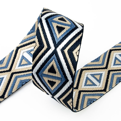 Gurtband 38mm Raute marine