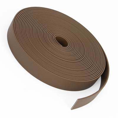 DogStrap - beschichtetes Gurtband 25mm dunkelbraun