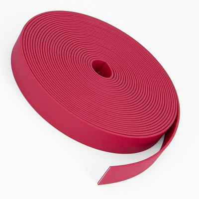 DogStrap - beschichtetes Gurtband 16mm kirschrot