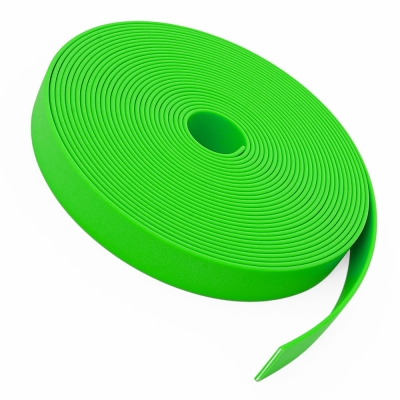 DogStrap - beschichtetes Gurtband 10mm neon grün