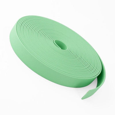 DogStrap - beschichtetes Gurtband 10mm wassergrün