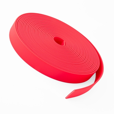 DogStrap - beschichtetes Gurtband 16mm pink