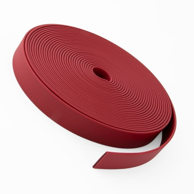 DogStrap - beschichtetes Gurtband 16mm bordeaux