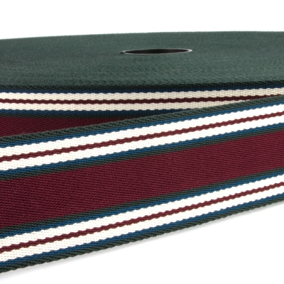 Taschengurt Grtelband premium 40mm bordeaux grn blau