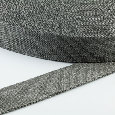 Taschengurt Grtelband premium 30mm grau meliert