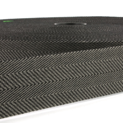 Taschengurt Gürtelband premium Fischgrat 40mm schwarz/schwarz uni