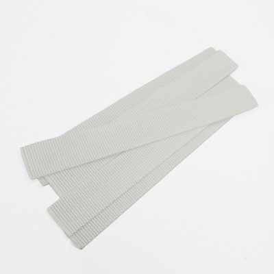 5er Pack Gurtband-Zuschnitt 25cm lang, 30mm breit, wei