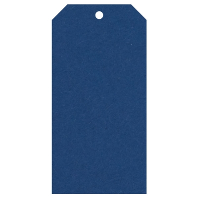 Geschenkanhnger aus Karton extra gro 60x120 mm dunkelblau