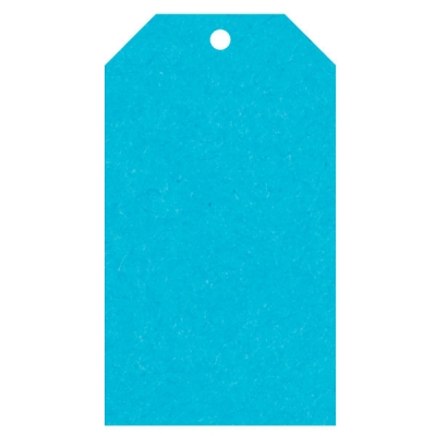 Geschenkanhnger aus Karton 45x80 mm himmelblau