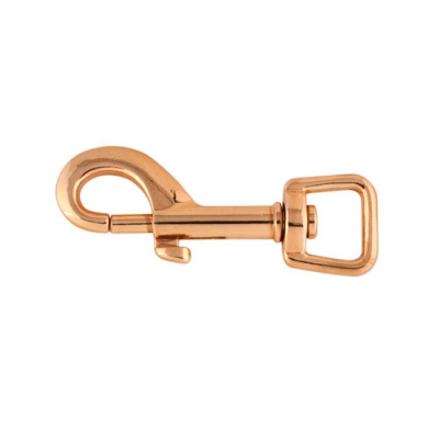 Bolzenkarabiner 17mm Durchlass rosegold