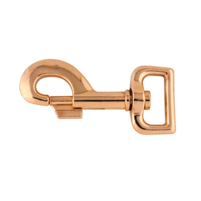 Bolzenkarabiner 25mm Durchlass rosegold