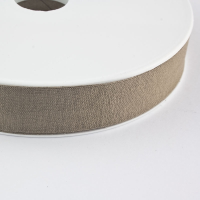 Jersey-Schrägband 20mm braungrau