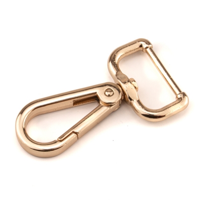 Karabiner 25mm gold hell