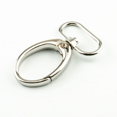 Karabiner 25mm silber