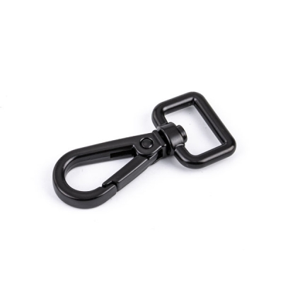 Karabiner 15mm schwarz matt