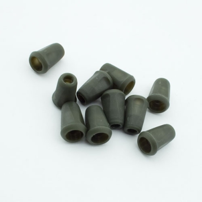 10 Stck Kordel-Endstck oliv 4mm