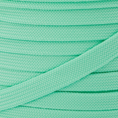 Flachkordel Polyester 12mm mint