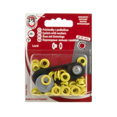 20 sen 5.5mm x 10mm gelb