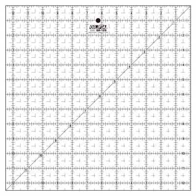 Olfa Quilt-Lineal 12,5 x 12,5 Inch QR-12S