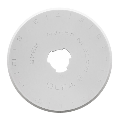 10 Stück Ersatzklingen für Olfa Rollschneider 45mm RB45-10