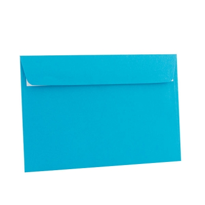 Umschlag blau 114 x 162 mm (C6)