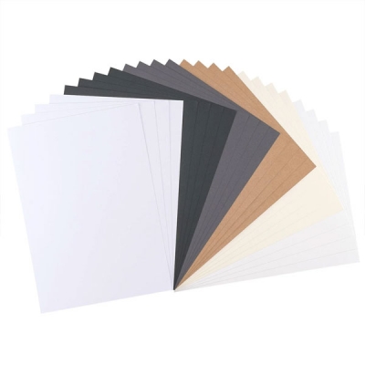 24 Blatt Papier selbstklebend DIN A4 Neutral