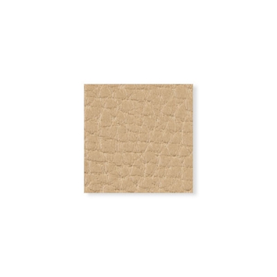 Blanko Patch Kunstleder eckig 25 x 25 mm beige