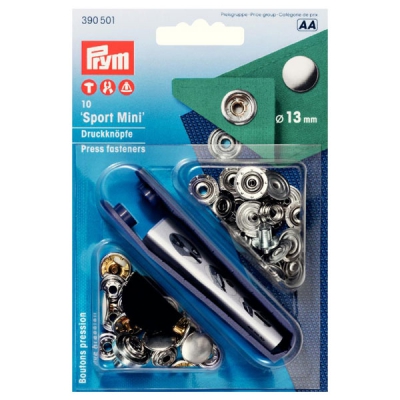 Prym Druckknöpfe Sport Mini 13mm 390501