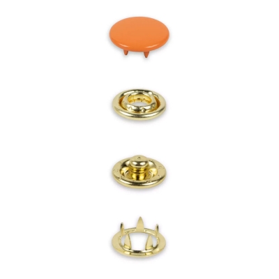 Prym Jersey Druckknöpfe 12mm orange 390776