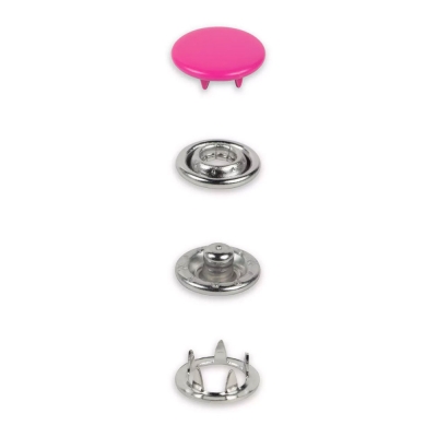 Prym Jersey Druckknöpfe 12mm pink 390779