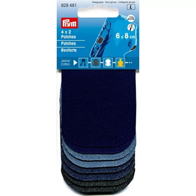 Prym Patches Mini, Jeans, aufbügelbar, sortiert 929481