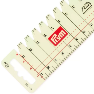 Prym Bügelhandmaß, transparent 611492