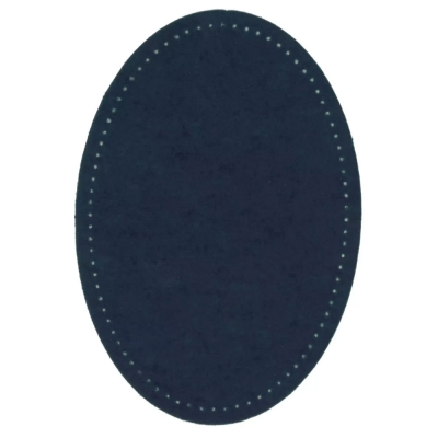Prym Patches Velourslederimitat, aufbügelbar, 9,5 x 14,5 cm, marine 929036