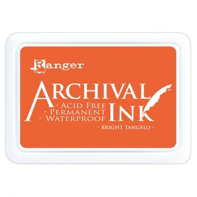 Stempelkissen Ranger Archival Ink Bright tangelo