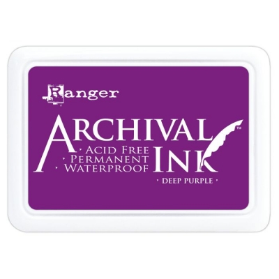 Stempelkissen Ranger Archival Ink Deep purple
