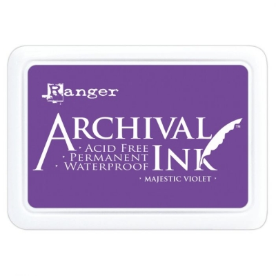 Stempelkissen Ranger Archival Ink Majestic violet