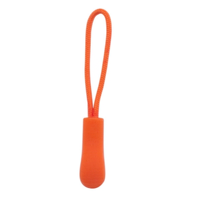Reißverschlussanhänger orange 5 Stück