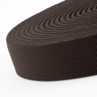 Ripsband 20mm dunkelbraun