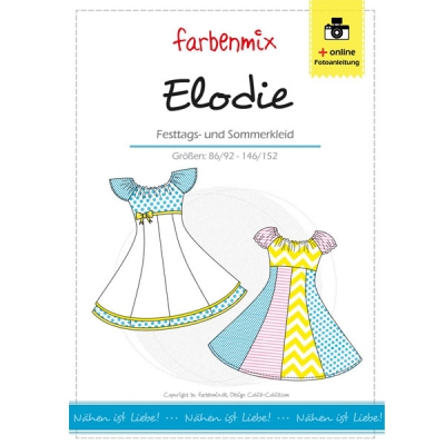 Elodie, Drehkleid, Schnittmuster