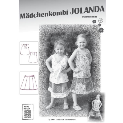 JOLANDA, Rock und Top, Papierschnittmuster