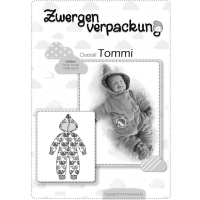 TOMMI, Overall, Papierschnittmuster