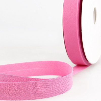 Schrägband pink aus Baumwolle PES 20mm
