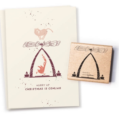 Stempel Pyramide 2 Bogen