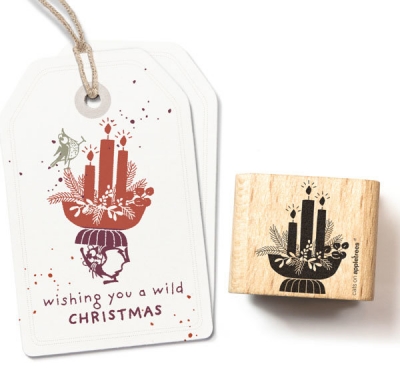 Stempel Weihnachtsgesteck