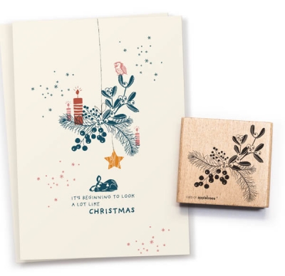 Stempel Weihnachtszweig