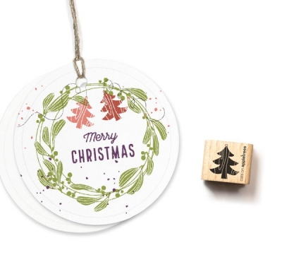 Ministempel Baumschmuck Weihnachtsbaum