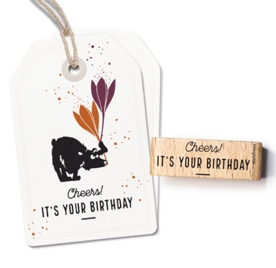 Stempel Cheers its your birthday