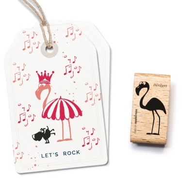 Stempel Flamingo Heribert