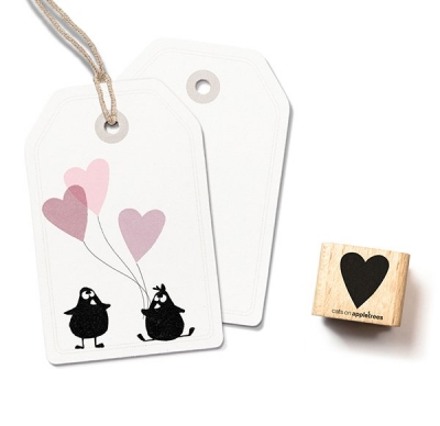 Stempel Herz (mittel)